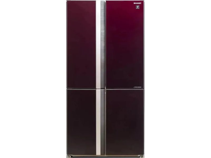 Холодильник Sharp SJGX98PRD красный