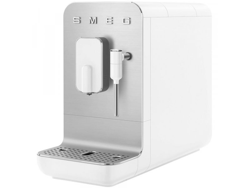 Кофемашина Smeg Collezione BCC12WHMEU белый/серебристый
