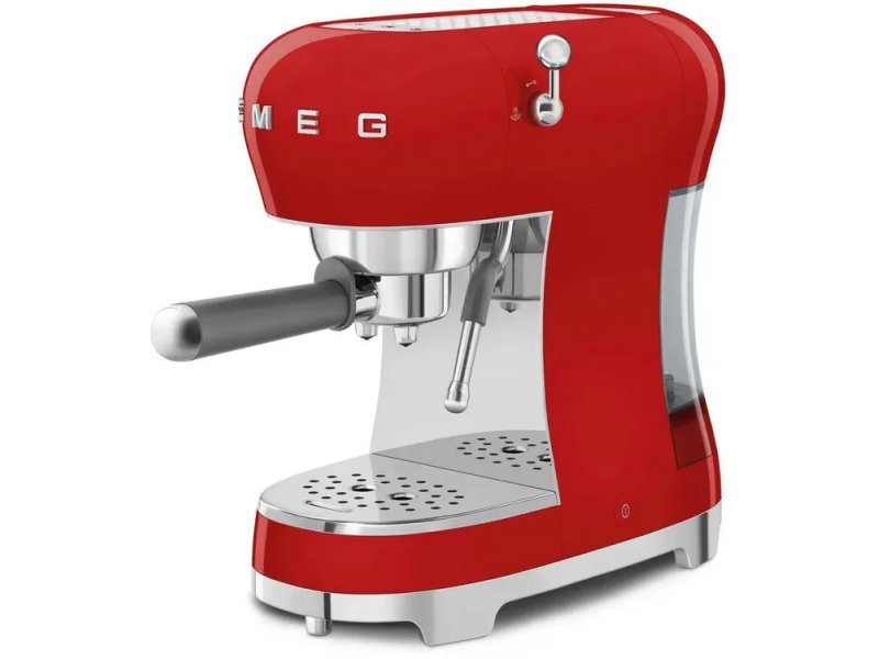 Кофемашина Smeg ECF02RDEU красный