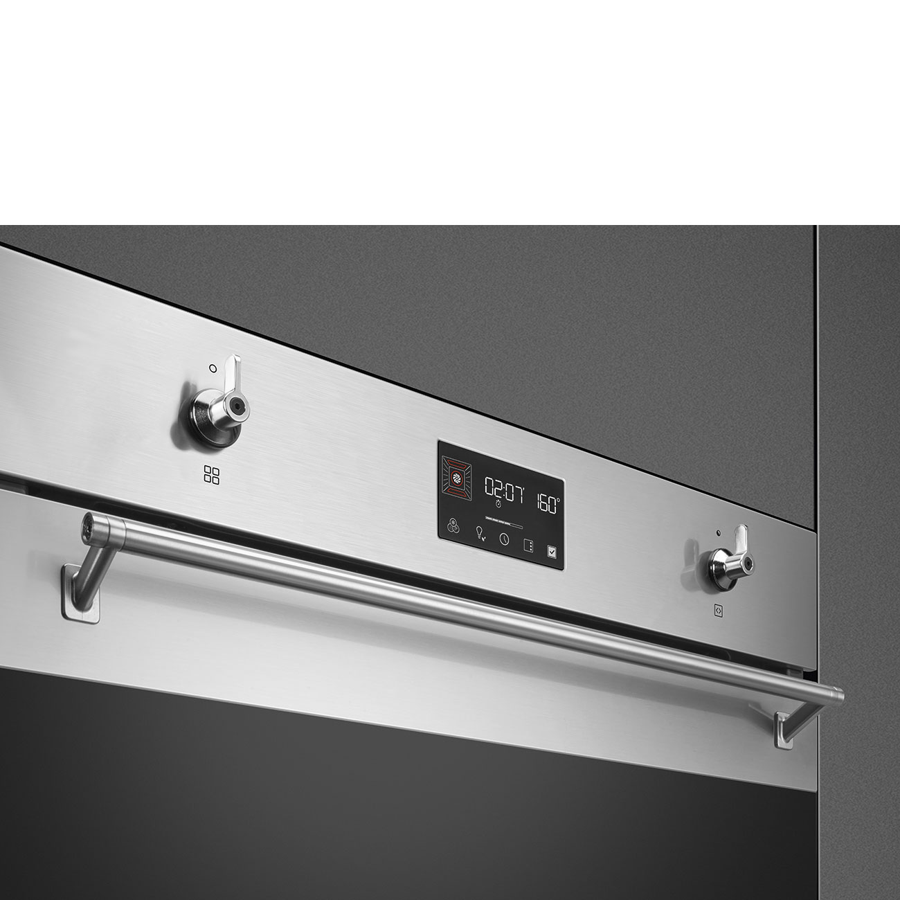 Электрический духовой шкаф Smeg SO6302TX, превью предыдущего фото
