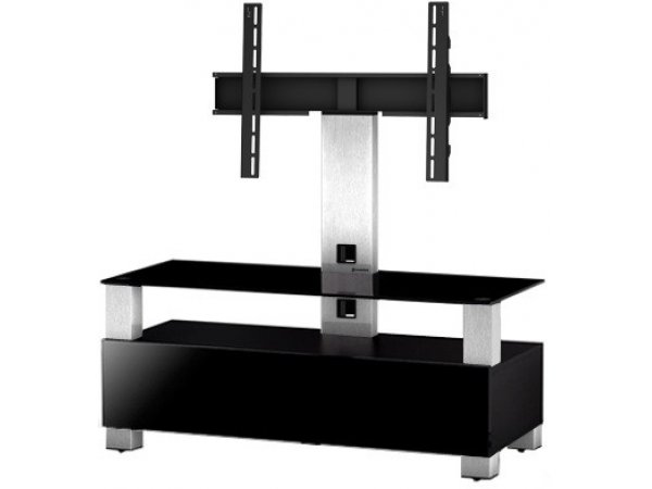 Тумба под ТВ Sonorous TR 1113 B SLV BLK