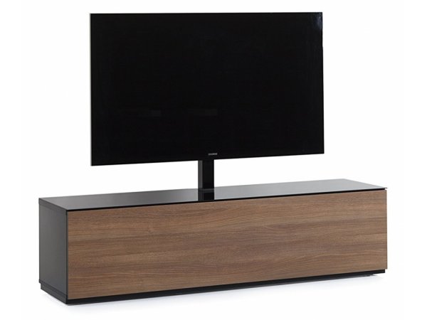 Тумба под ТВ Sonorous ST 161F BLK WNT BS