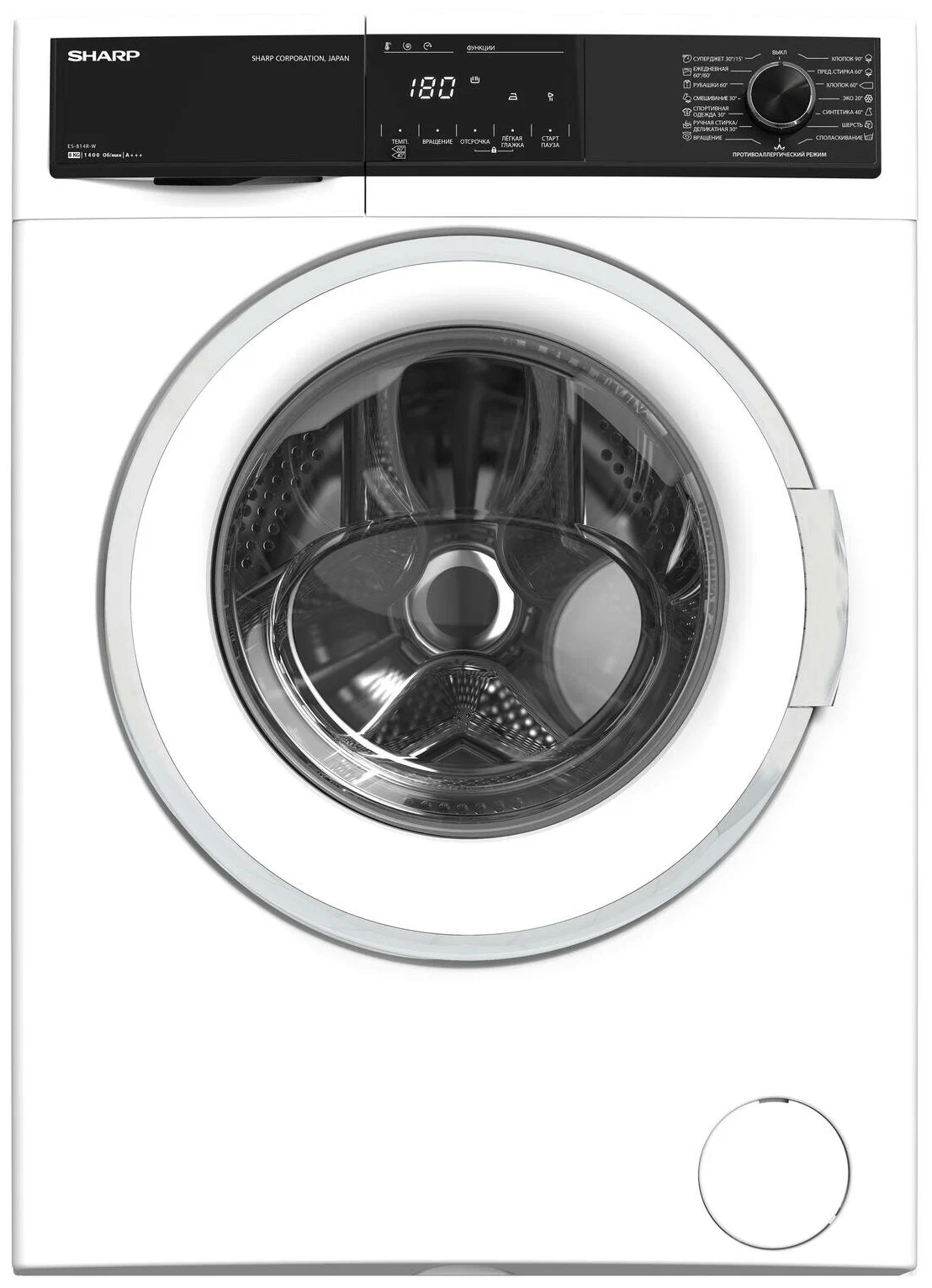 Стиральная машина Sharp ES814RW, превью следующего фото