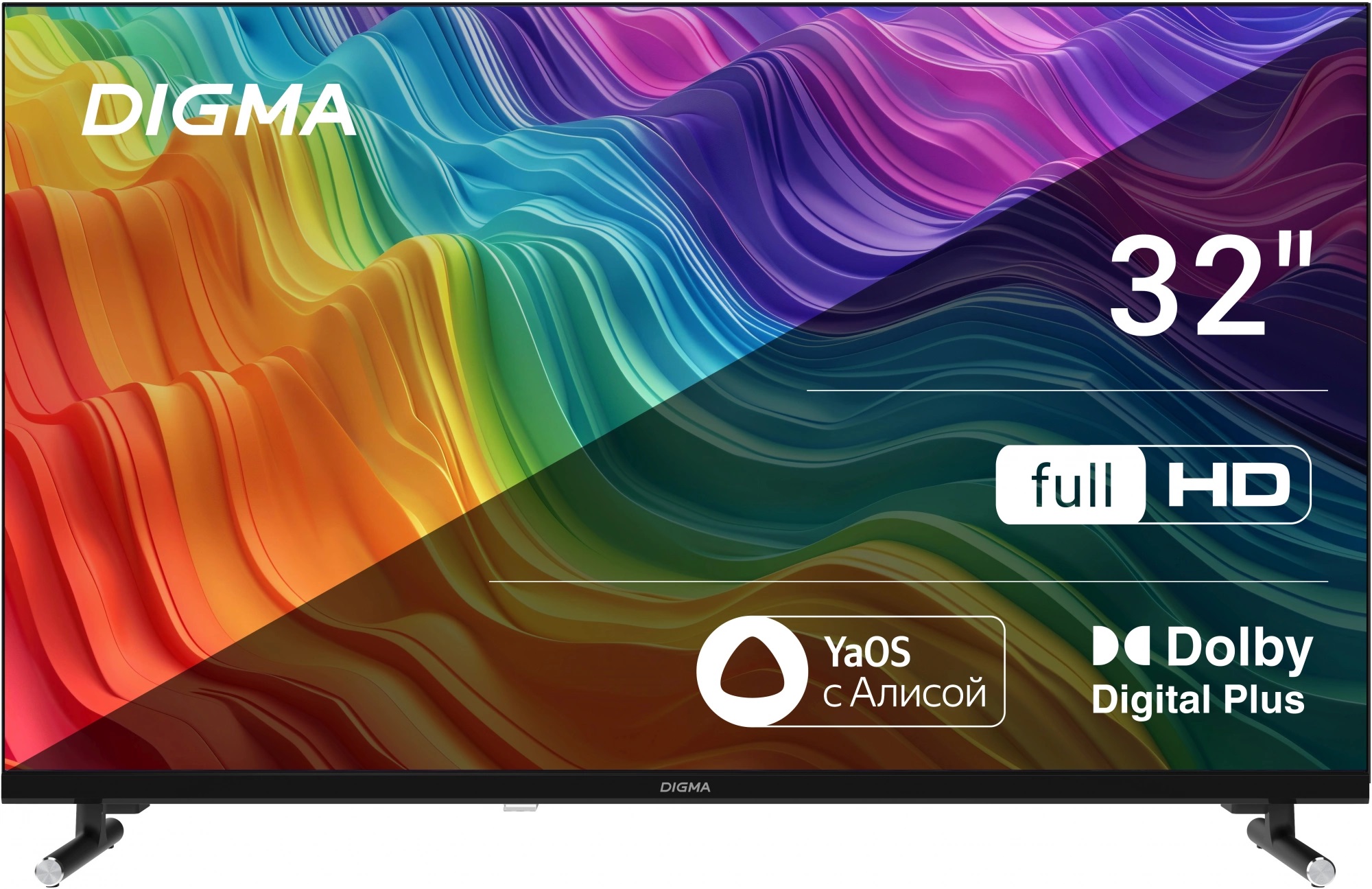 Телевизор Digma DM-LED32SBB32