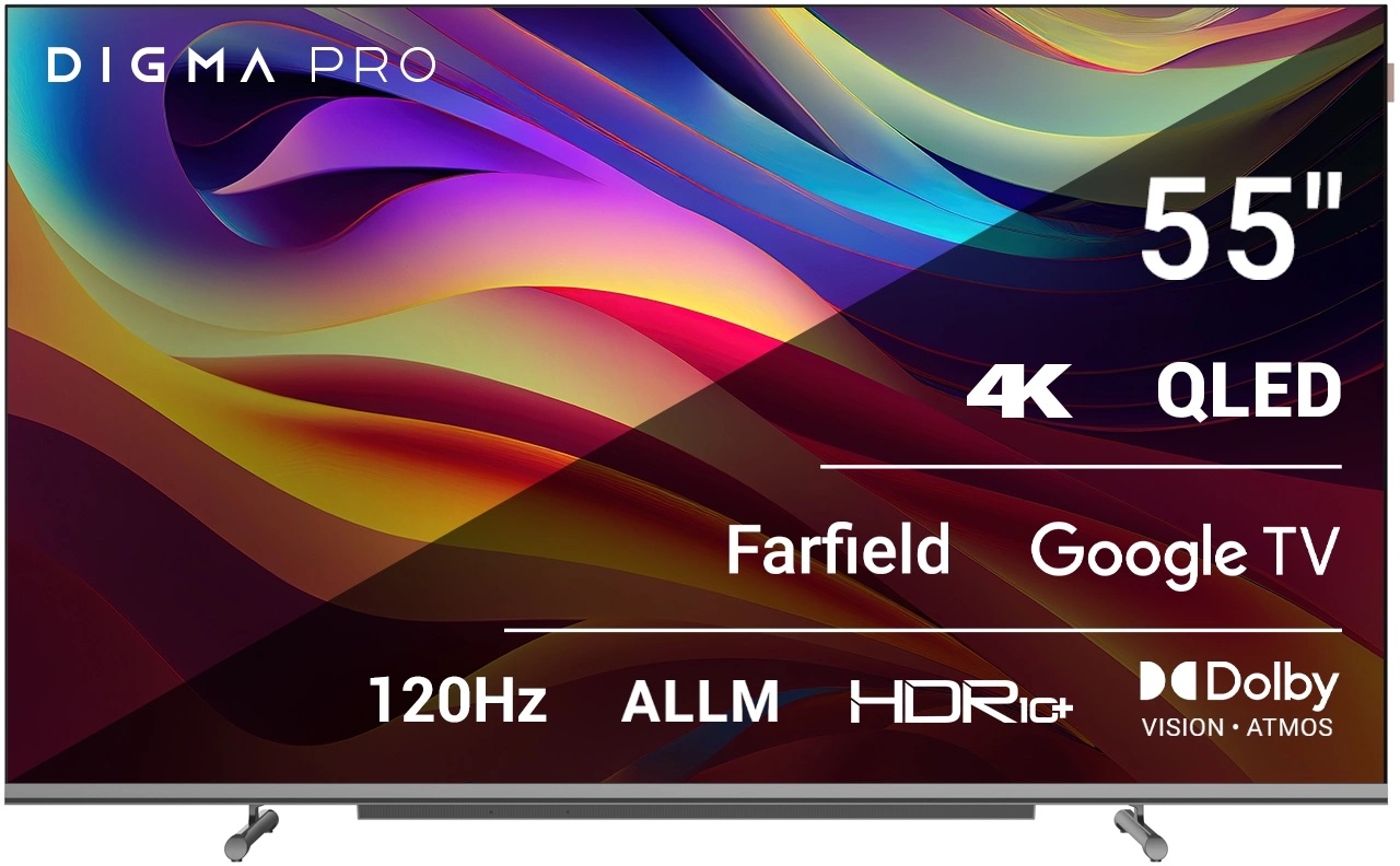 Телевизор Digma Pro 55L