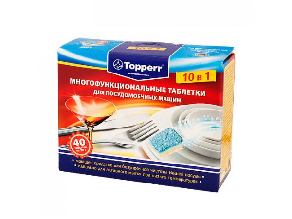 Таблетки для посудомоечных машин Topperr 3303 (40 шт.)