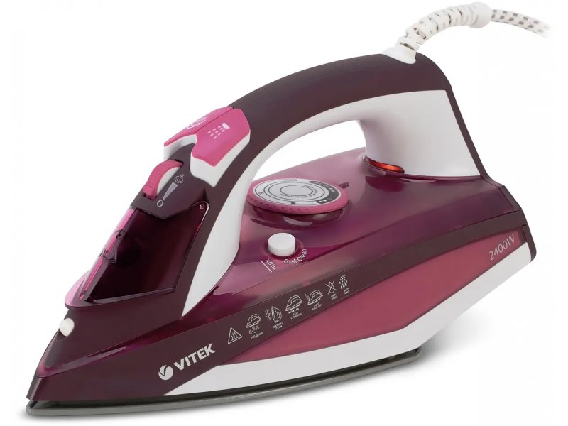 Утюг Vitek VT-1215 розовый