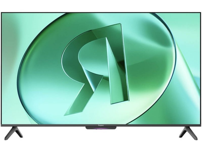 LED телевизор Яндекс ТВ Станция Бейсик с Алисой 65", YNDX-00077